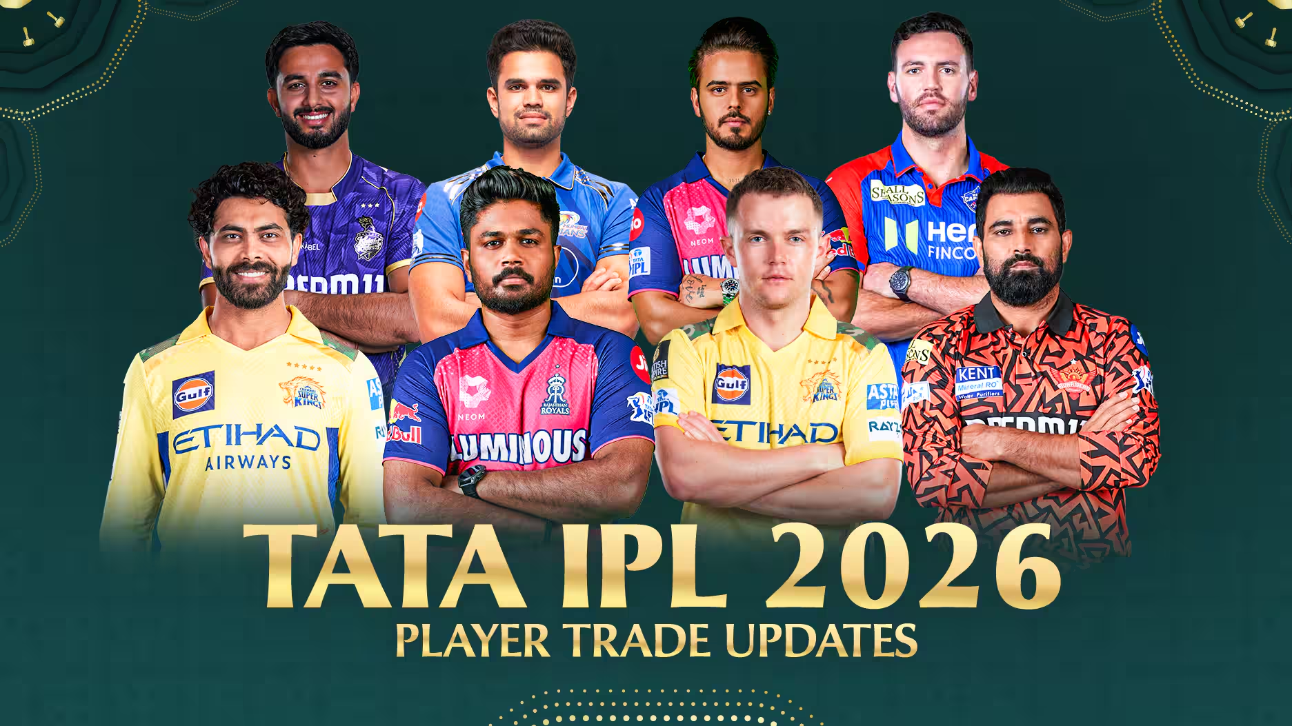 IPL 2026 all teams and captains - TigerClub365